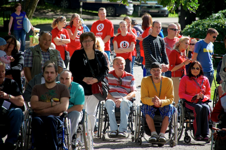 LMSBB Sporta spēles cilvēkiem ratiņkrēslos 2015