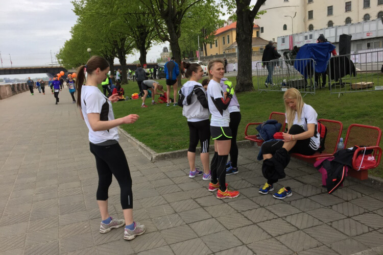 NRC Vaivari komanda Lattelecom Rīgas maratons