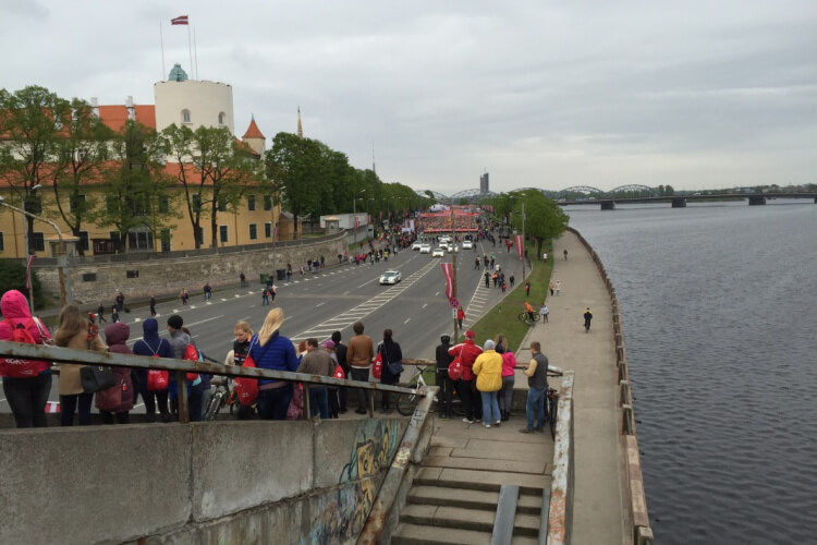 NRC Vaivari komanda Lattelecom Rīgas maratons