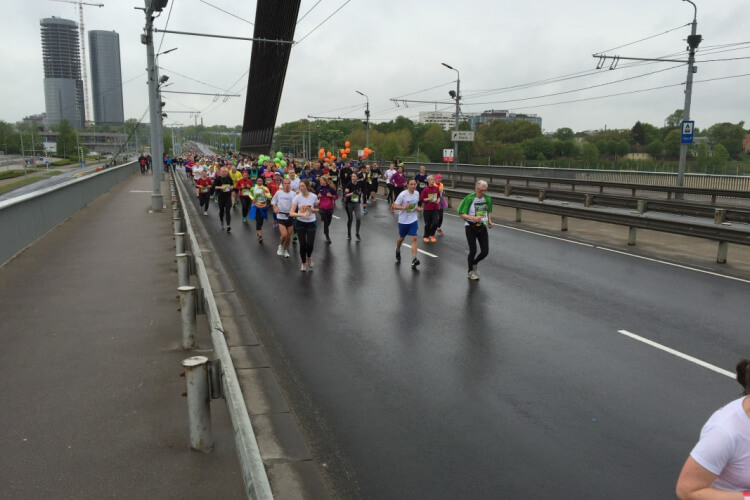 NRC Vaivari komanda Lattelecom Rīgas maratons