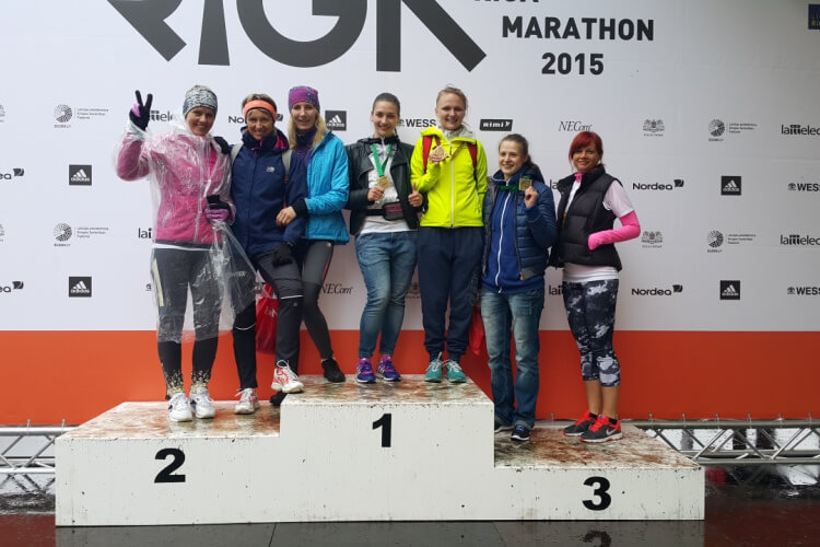 NRC Vaivari komanda Lattelecom Rīgas maratons