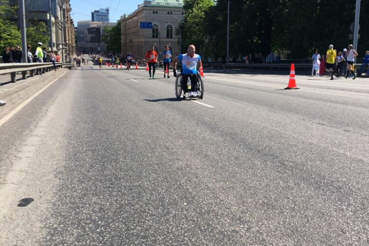 NRC “Vaivari” komanda Lattelecom Rīgas maratonā