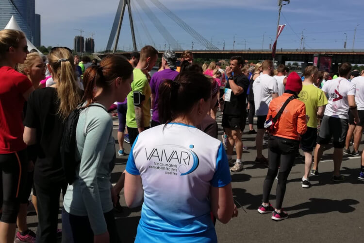 NRC “Vaivari” komanda Lattelecom Rīgas maratonā