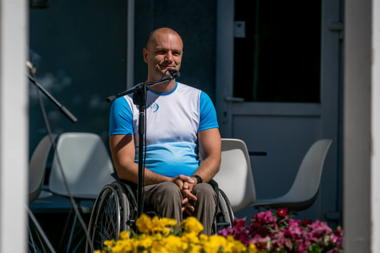 NRC "Vaivari" aizvadīts ikgadējais pasākums riteņkrēslu lietotājiem “Ar Sportu uz veselību 2018”